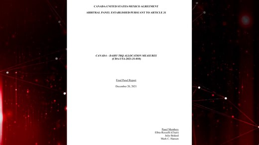 It is always interesting seeing Canadians spreading misleading information against Canada. Let us verify this claim using the official trade documents and the binding legal rulings.For the context, the screenshot shared in the video shows the introductory page of the United States' formal complaint from 2021. Presenting an initial legal accusation as proof of an ongoing violation is a standard disinformation tactic.The Facts of the Dispute 👉 Canada legally committed to providing U.S. dairy prod