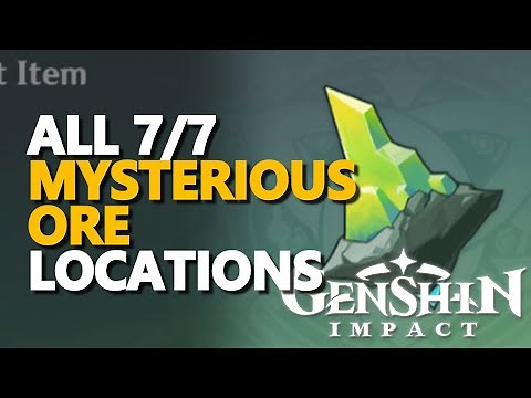 Mysterious Ore Genshin Impact All Locations