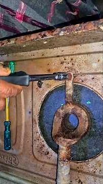 Gas stove low flame problem solution || How to change gas Valve #gasnozzle