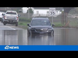 What to do if you're trapped inside your car in floodwaters