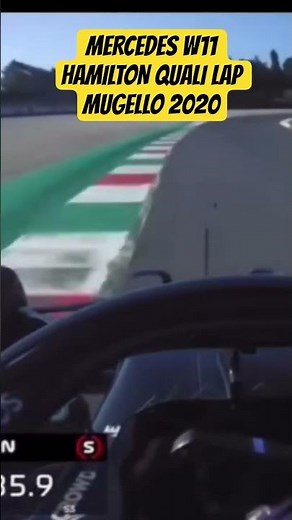 Lewis Hamilton's INSANE Tuscan GP Pole Lap at Mugello in the Legendary Mercedes W11