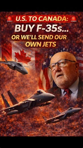 Maky | 🚨 This is a BIG warning shot to Canada. The U.S. is now openly saying that if Canada doesn’t buy 88 F-35 fighter jets, American jets will... | Instagram