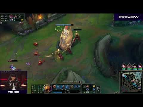 T1 Faker Azir Pro View | T1 vs HLE | 2026 LCK Round 1-2 W1D4