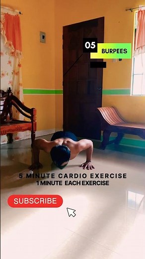 5-Minute Cardio Exercises You Can Do Anywhere (No Equipment Needed)