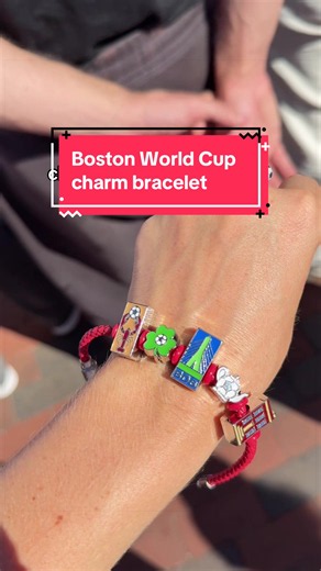 Boston World Cup Charm Bracelet — Free Fan Fest Build & Collect