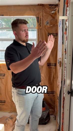 When installing an exterior door or vinyl window, use the correct expanding foam.