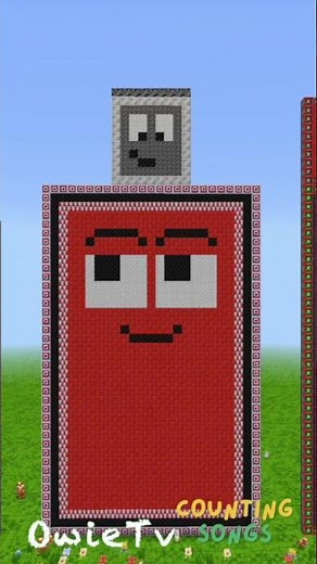 Skip Counting by 157s (628-1256) | Owie's Minecraft Numberblocks Builds Counting Songs for Kids