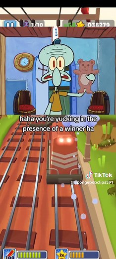 Squidward's Toy Winning Attempt | Funny Spongebob Moments