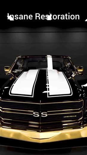 Abandoned 1970 Chevrolet → Insane Muscle Car Restoration