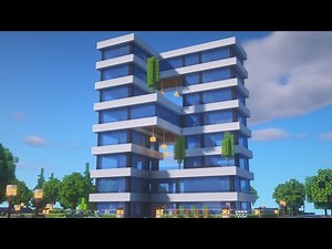 Minecraft : How to Build an Hotel Tower