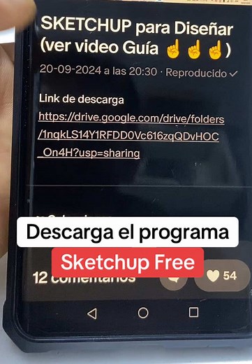 Descarga Sketchup fácilmente y rápido