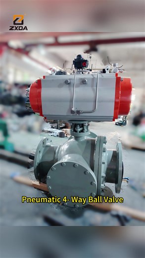 Pneumatic Four-Way Ball Valve: Innovation in Machinery