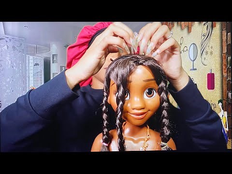 ASMR Ghetto Hair Salon Roleplay | Braiding