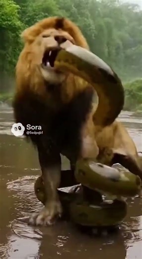 Lion vs Anaconda | Ultimate Jungle Clash