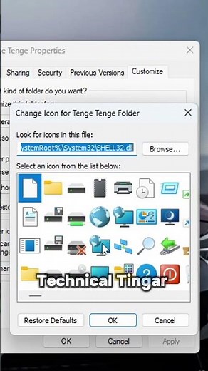 Best way to make your pc unique ! 💀🚀🔥 #pcsettings #pctricks #shorts #windows #tech #hack #techtips