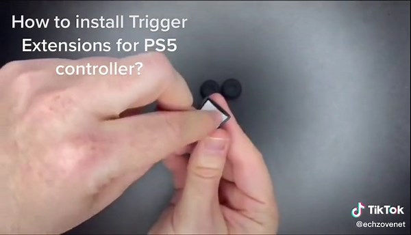 Installing Trigger Extenders and Thumb Grips on Your PS5 Controller