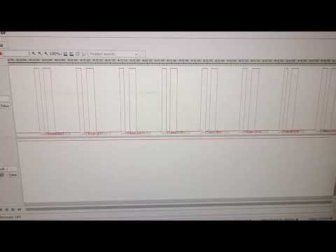 Trigger signal for CLV60 SICK barcode scanner can evaluate with event monitoring