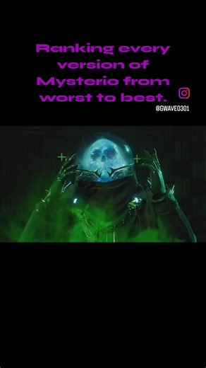 Ranking every version of Mysterio from worst to best. #marvel #marvelvillain #mysterio #spiderman