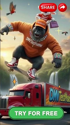 PASS YOUR DRIVERS LICENSE TEST 1ST TRY DO SKATEBOARD TRICKS