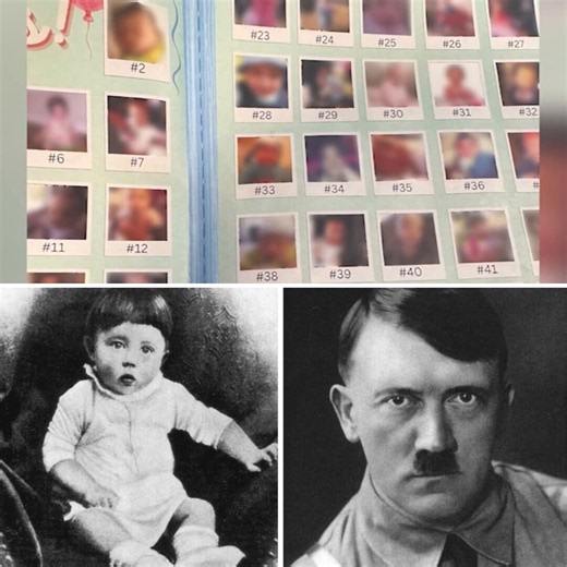 Baby Adolf Hitler ends up in the yearbook at a New Jersey middle school.The baby Hitler photo from 1889 was discovered by a teacher after 8th-grade students at East Brook Middle School began signing each other's yearbooks. Students were told to submit a baby photo for the yearbook. According to NBC 4 New York, one student decided to submit a photo of baby Hitler instead.An investigation is underway to determine how no one noticed the photo before the yearbooks were printed. "An image of [Hitler]