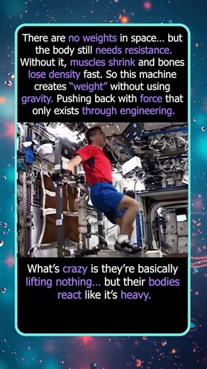 How Astronauts Lift Weights Without Gravity
