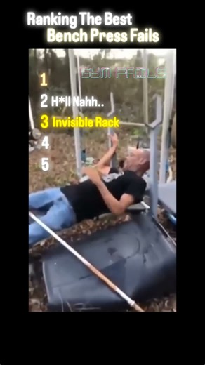 Ranking The Top 5 Bench Pres Fails.💥