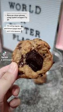 How I wrap my cookies using parchment paper