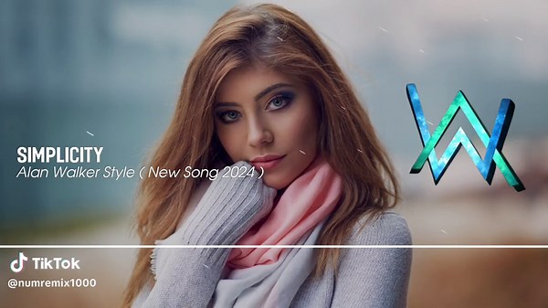 Alan Walker Style & Num - Simplicity [ New Song 2024 ] #tiktokmusic #remix #DJ #slowed #musicelectronic #🎧 #tiktok #alanwalker