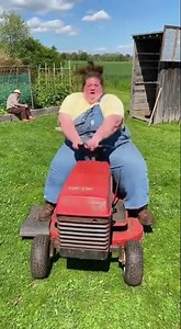 Hilarious Backyard Lawn Mower Fail #Comedy #Fail