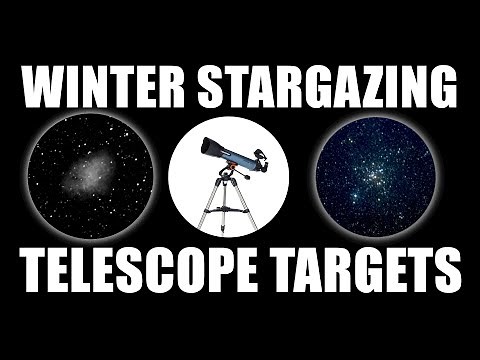 3 Winter Targets for a Telescope (Easy)