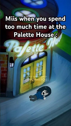 PALETTE HOUSE IN TOMODACHI LIFE | #tomodachilife #animationmeme #tomodachilifelivingthedream