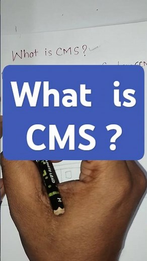 What is CMS? Short Definition of Content Management System #CMS #shorts