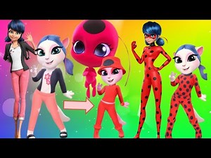 Miraculous Tales Of Ladybug Transformation Marinette To Ladybug