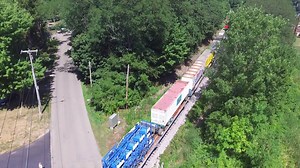 14K views · 320 reactions | From yesterday: Ultra cool, overhead video of the Fair Train at Fairgrounds Road in Hamburg. | The Erie County Fair | Facebook