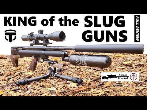 Taipan Veteran 2 Tactical (Review) Slug Gun Perfection! 60gr Airgun Slugs @ 970 FPS / Sub MOA