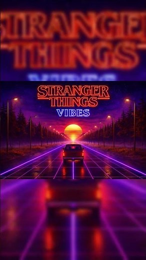 Stranger Things Synthwave | 1980s Neon Retrowave | #synthwave #strangerthings #music #retrowave