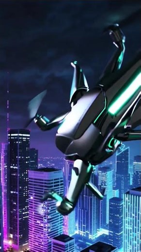 Mind-Blowing Drone to Robot Transformation! 🤖✈️ Future Tech Unveiled | #shorts #ViralShorts #robotic