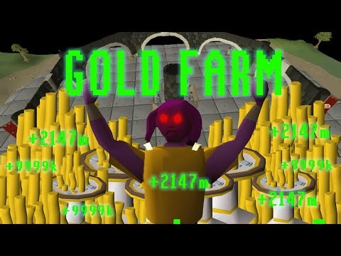 Im Employed, BUT i Made a Gold Farm on RuneScape