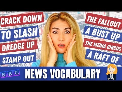 News Vocabulary in English- Understand the News and BOOST Vocabulary !