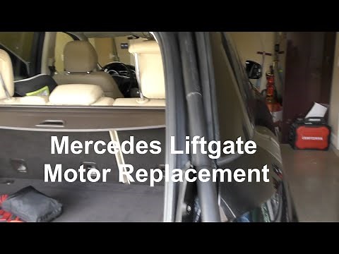 Mercedes GLE 350 Liftgate Motor Replacement W166