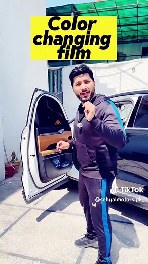 Car Photochromic Solar Tint Film in Action