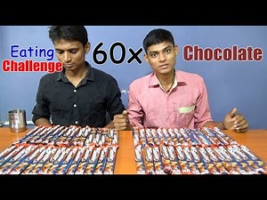 60x Wafer Chocolate Eating Challenge | Chocolate Eating Competition | Food Challenge India