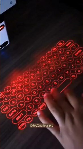 Type Anywhere With This Laser Keyboard ✨”