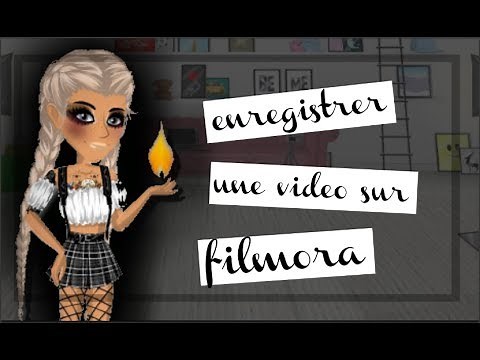 comment enregistrer une video sur filmora sans l'écriture