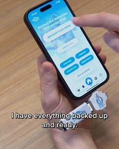 For all my friends who cherish their family photos and videos, I would HIGHLY recommend this as I regret I didn't do this before I lost my most precious photos of my father 😢... ⠀⠀⠀⠀⠀⠀⠀⠀⠀ The PhotoStick OMNI is a revolutionary device that automatically finds, sorts, and saves ALL photos and videos from ANY device with just one click. Unfortunately, I'll never be able to recover those photos of my father that I lost when my phone crashed. ⠀⠀⠀⠀⠀⠀⠀⠀⠀ Here are some more quick facts about PhotoStick