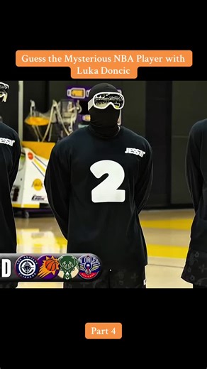 Guess the Mysterious NBA Player with Luka Doncic#guess #mysterious #play #luka #fyp