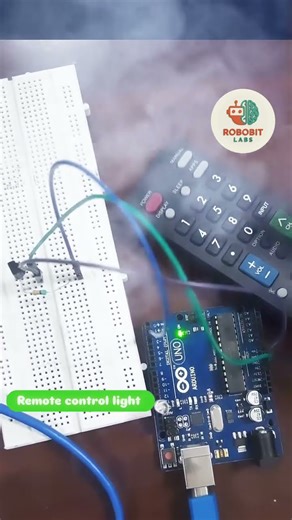 Control the light, control the future 💡✨Innovation starts here. #Robotics #RobobitLabs #arduino #diy