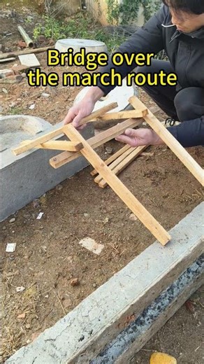 Do you know the principle of building an arch bridge?