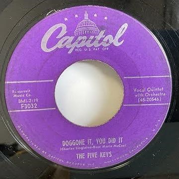 The Five Keys - Doggone It, You Did It（1955）