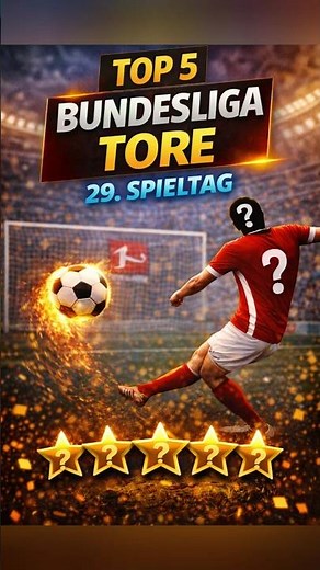 🤔Welches Tor ist das Beste?⚽🔥Top 5 Bundesliga Tore des 29. Spieltags #bundesliga #2bundesliga
